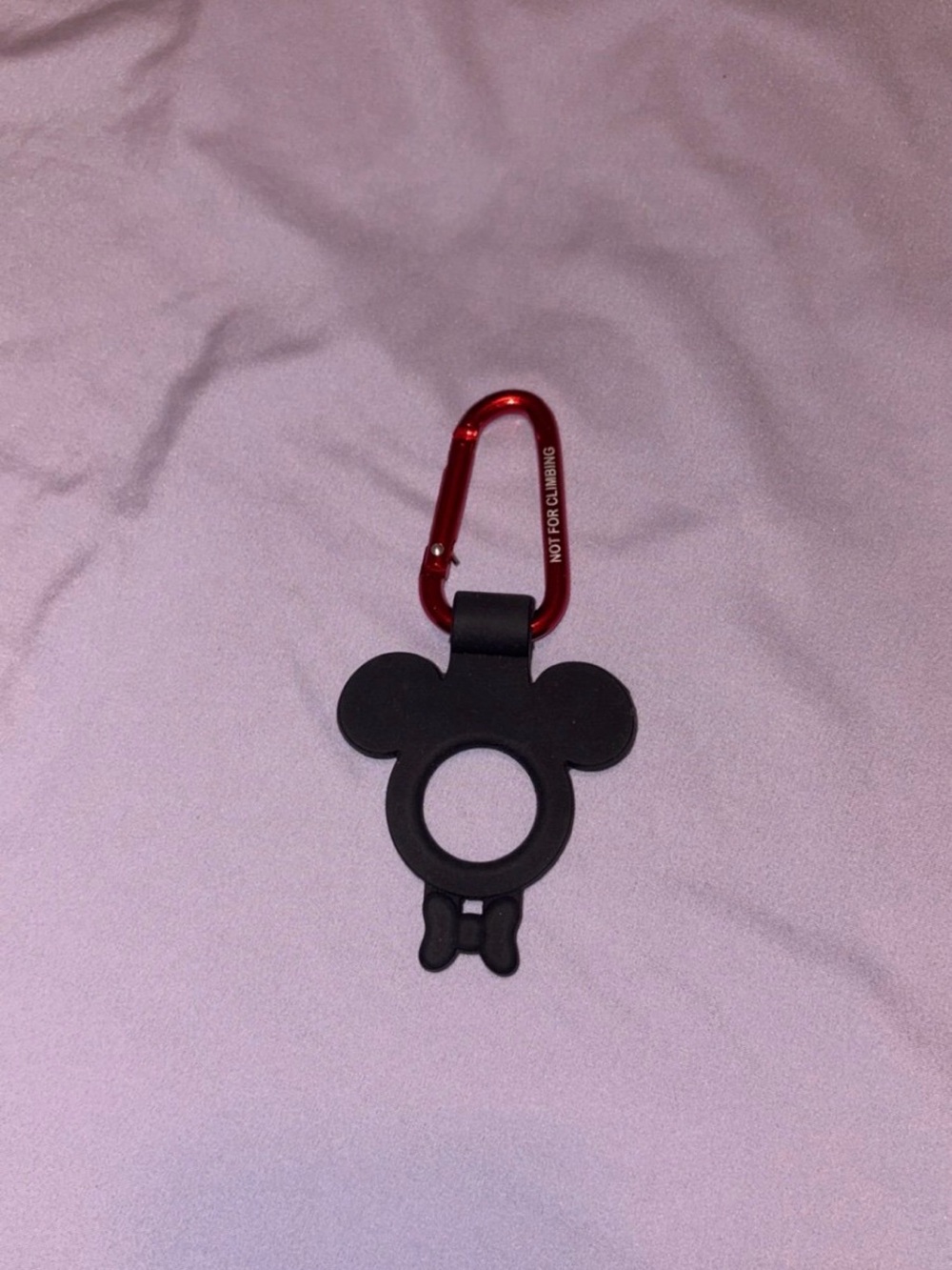 Mickey Ears Parks Water Bottler Keychain holder
